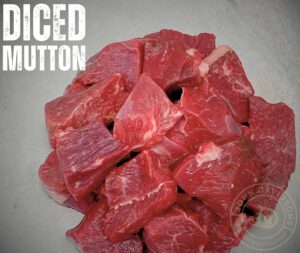 Mutton Haunch Diced