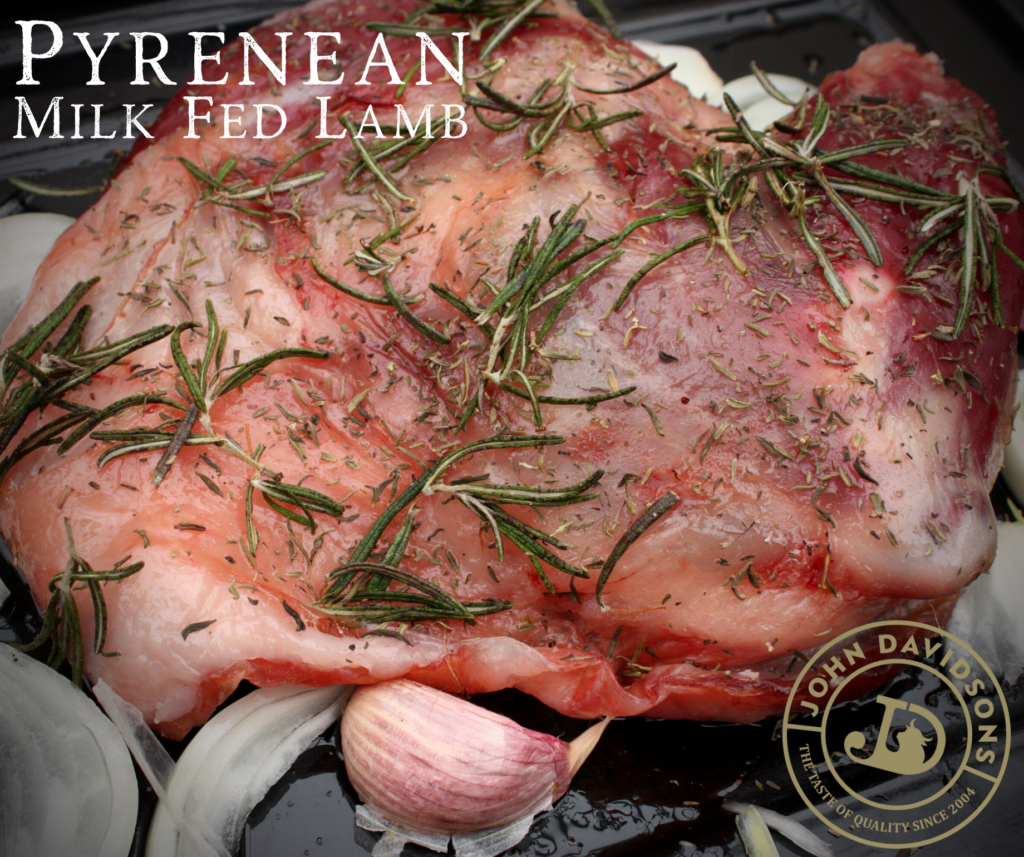 Pyrenean milkfed Lamb Shoulder John Davidsons