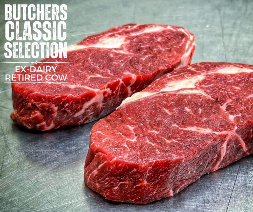 Ex Dairy Cow Ribeye Steak Butchers Classic John Davidsons