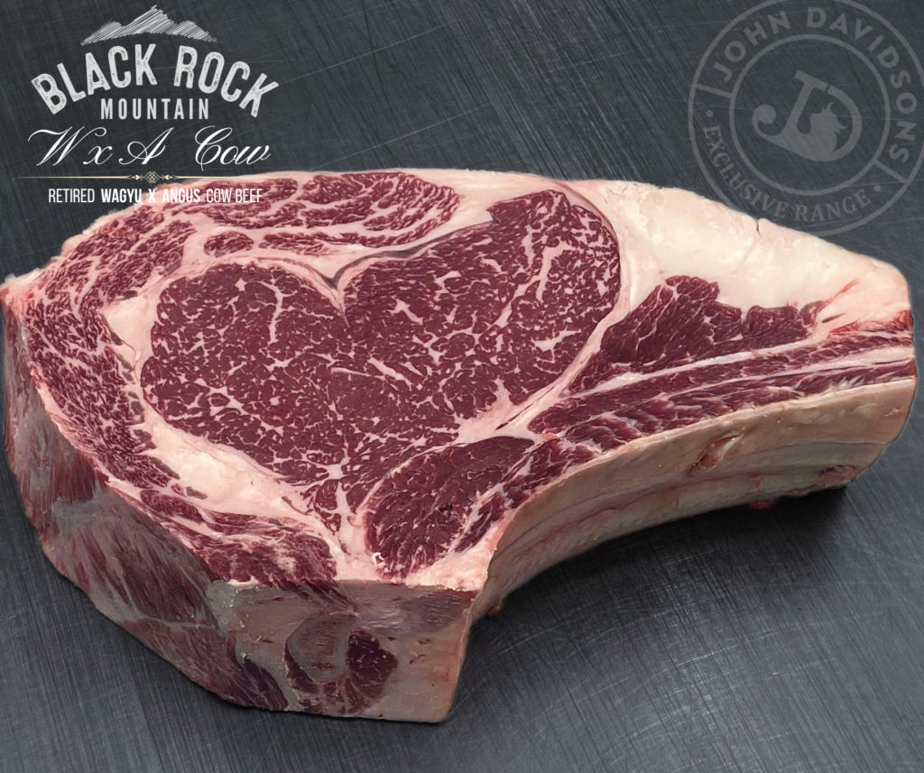 Cow First Rib WxA Cow Prime Rib Steak - John Davidsons