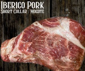 Iberico Pork Short Collar (Mogote)