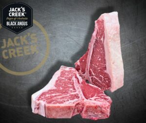 Jacks Creek Black Angus T Bone Steak