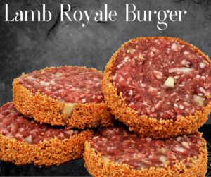 Lamb Burger Royale