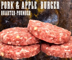 Pork and Apple Burgers