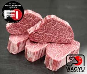 Japanese F1 Mezurashii Wagyu Fillet Steak