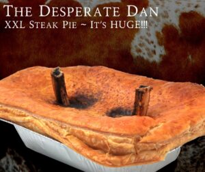 Steak Pie XXL Desperate Dan