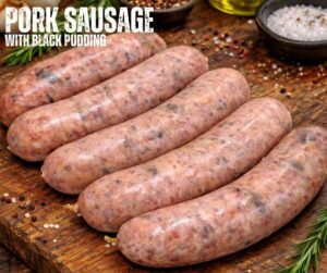 Pork and Black Pudding Sausages