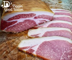 JD's Black Cherry Smoked Dry Cure Bacon