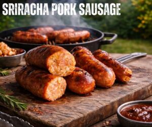 Sriracha Pork Sausage