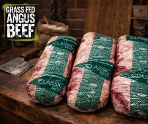 Feather Blade Grass fed Angus beef