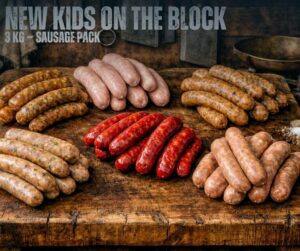 BBQ Sausage Taster Pack ~ New Kids on the Block
