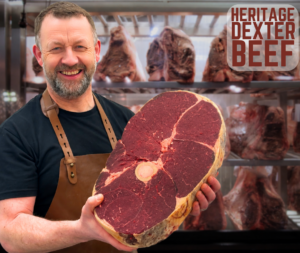 Heritage Dexter Beef Caveman Steak