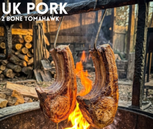 Pork Tomahawk Double Bone Chop