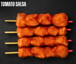 Chicken Kebab Tomato Salsa