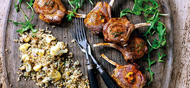 grilled-lamb-chops-with-warm-cauliflower-and-quinoa-salad
