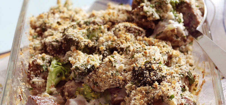 lamb-and-broccoli-bake