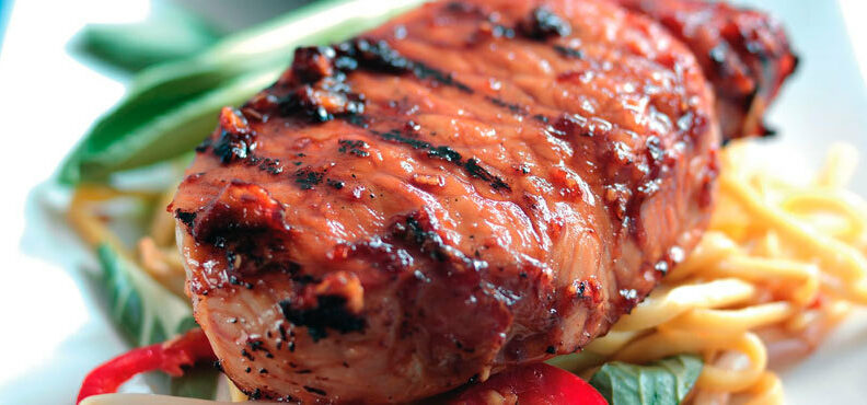 teriyaki-pork-steaks-with-soy-sauce