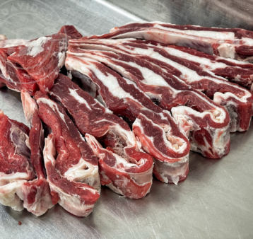 Flank Ribs Sliced